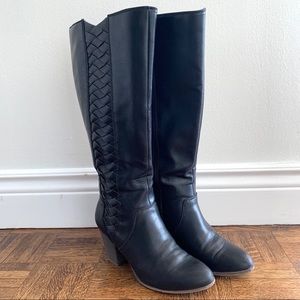 8W Wide Calf Plus Size Tall Boots Fergalicious